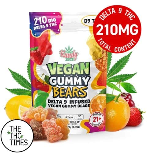 KandyBoy's Delta-9 Vegan Gummy Bears Review
