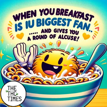 If my cereal is 'snap, crackle, pop,' does that mean my breakfast is giving me a round of applause?